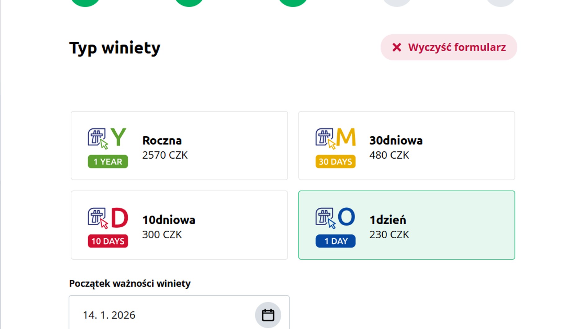 Sklep internetowy eDalnice.cz