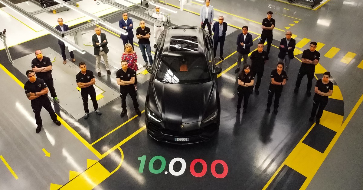Lamborghini Urus – wyprodukowano 10-tysięczny egzemplarz