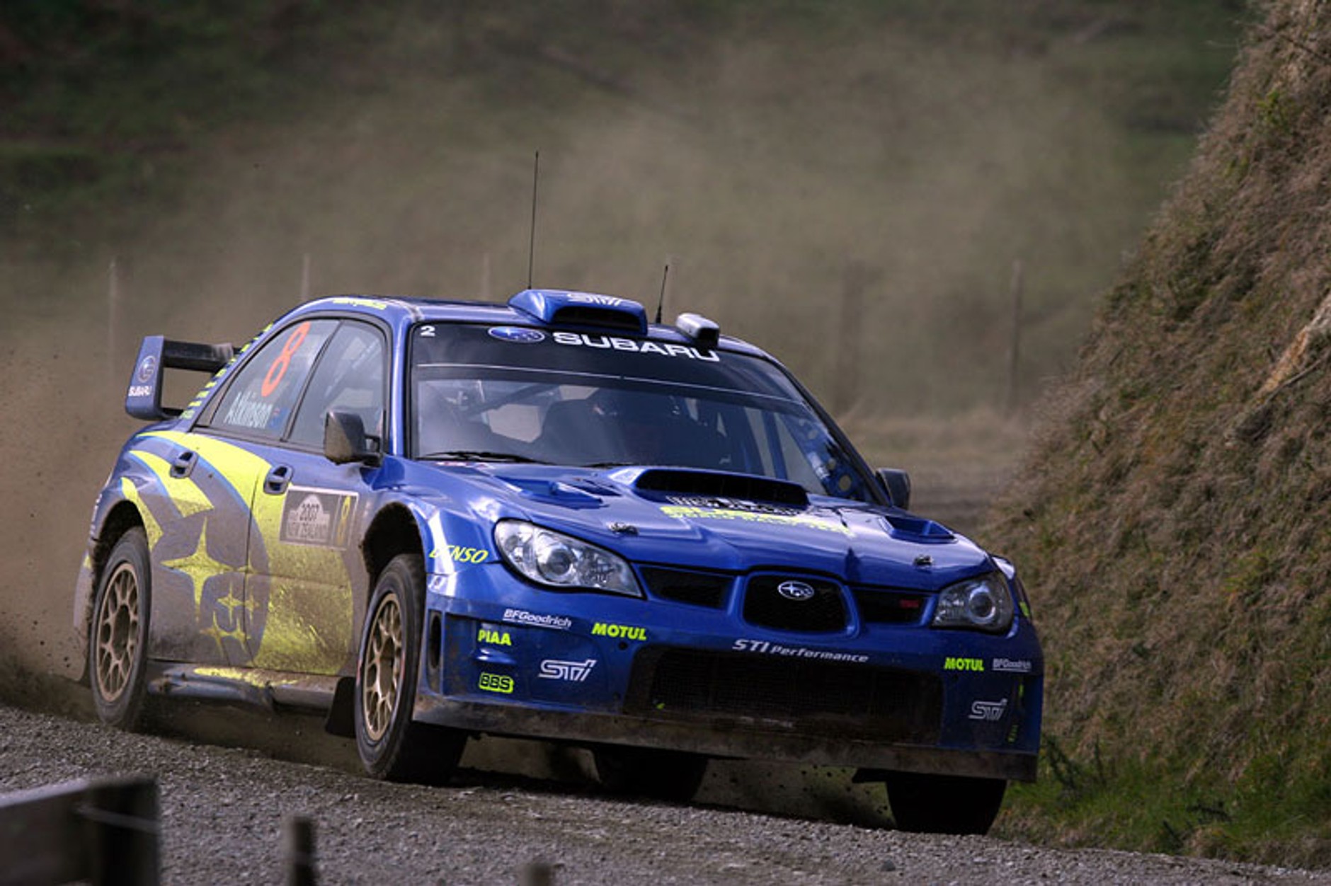 Rajd Nowej Zelandii 2007: fotogaleria Rallyworld©Willy Weyens (1. część)