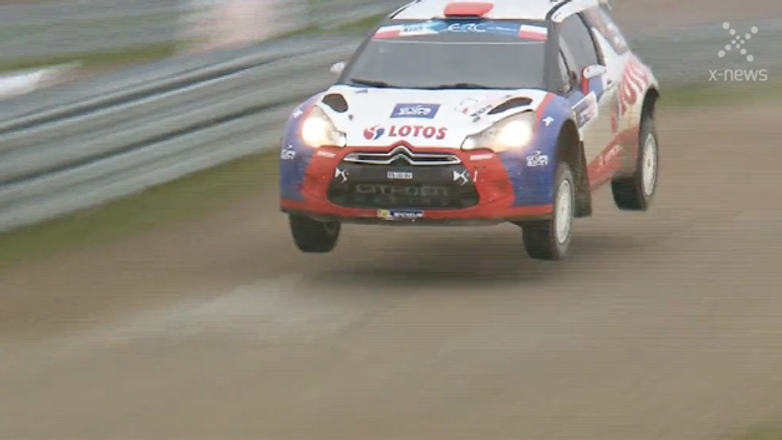 Robert Kubica wygrał kwalifikacje Rajdu Polski