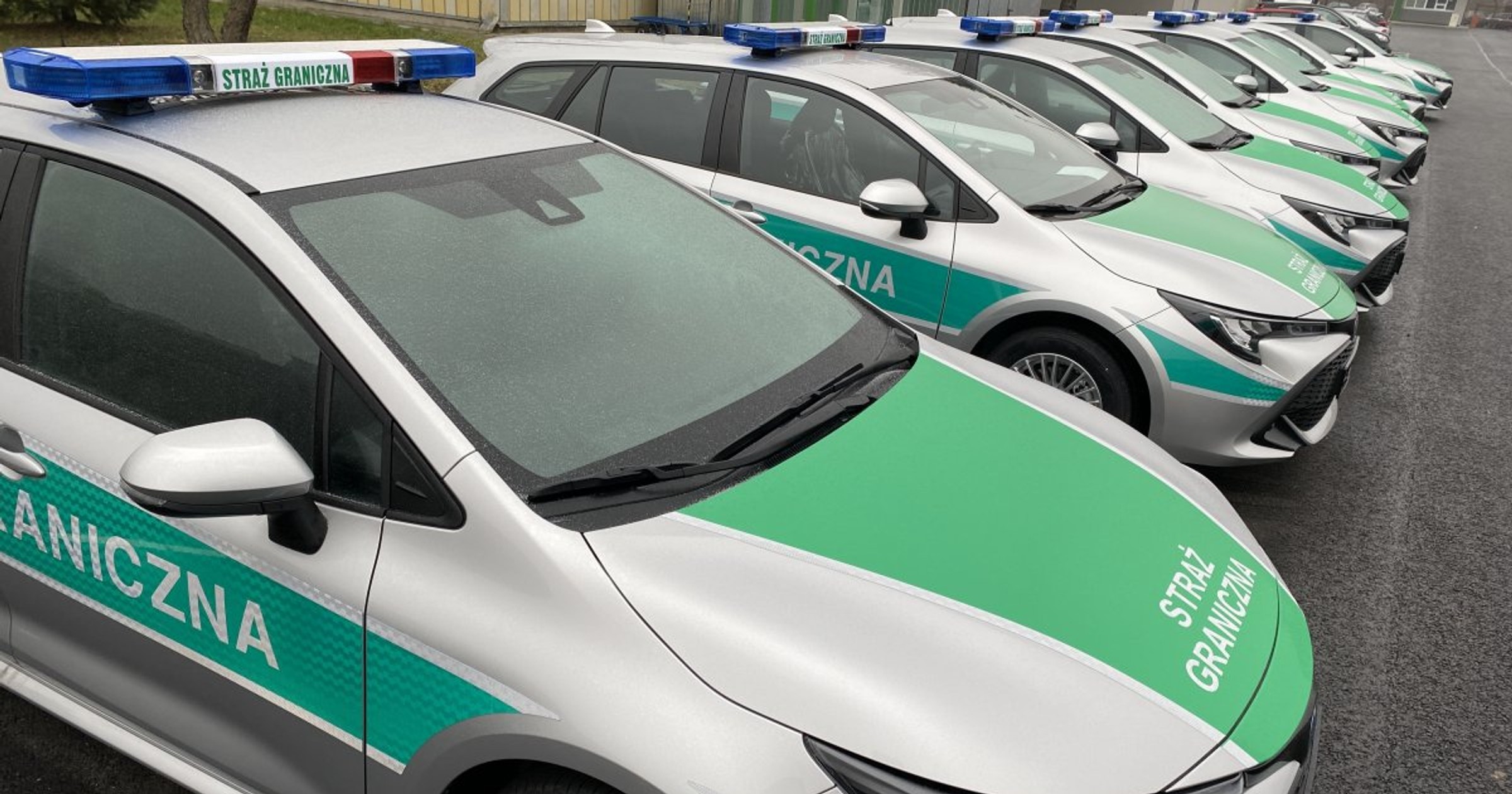 Straż Graniczna odebrała nowe auta patrolowe