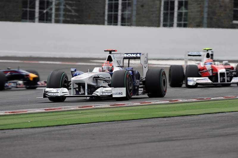 Grand Prix Belgii 2009: dwie gwiazdy wyścigu - Raikkonen i Fisichella (fotogaleria)