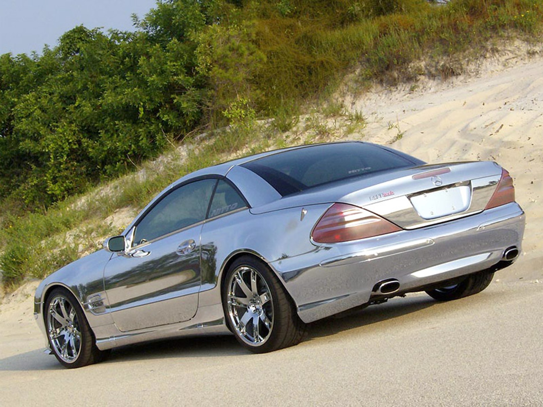 RENNtech Mercedes-Benz SL 600: niezła dawka chromu