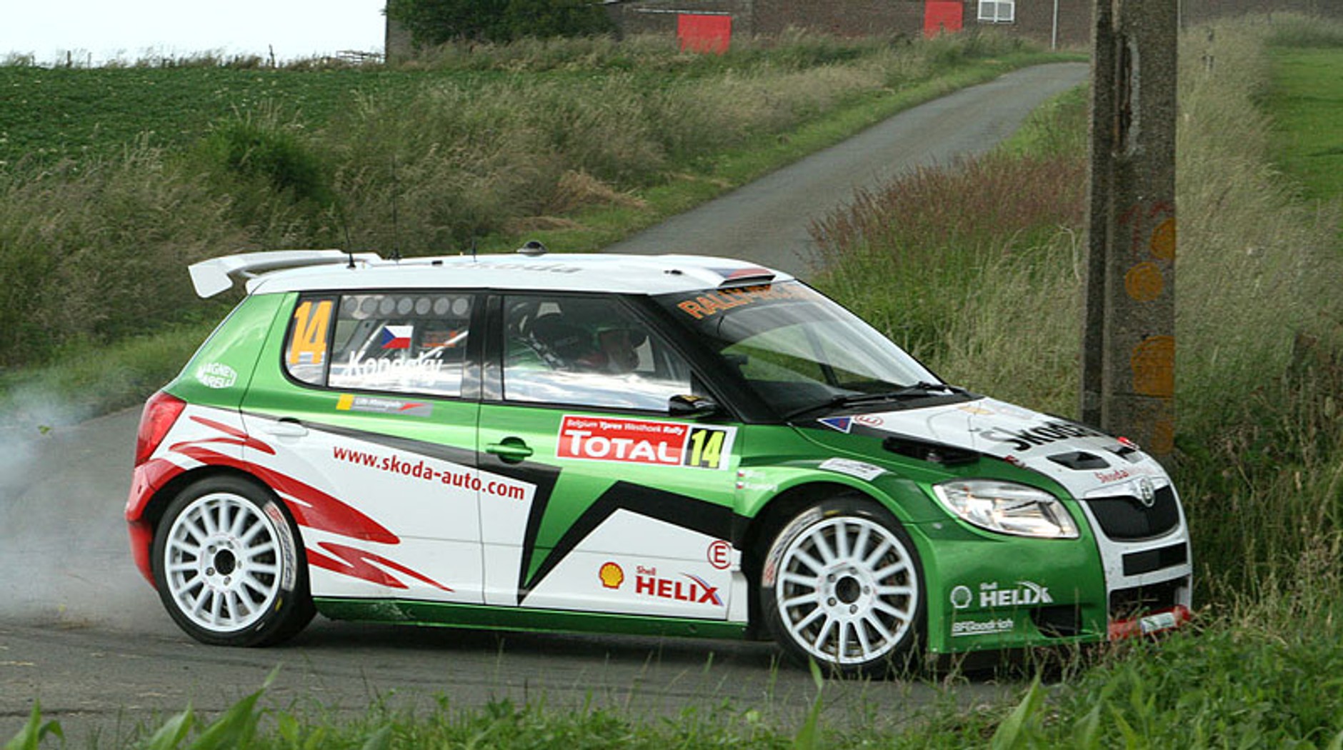 IRC - Ypres Rally 2009: mistrzów fotografował Willy Weyens