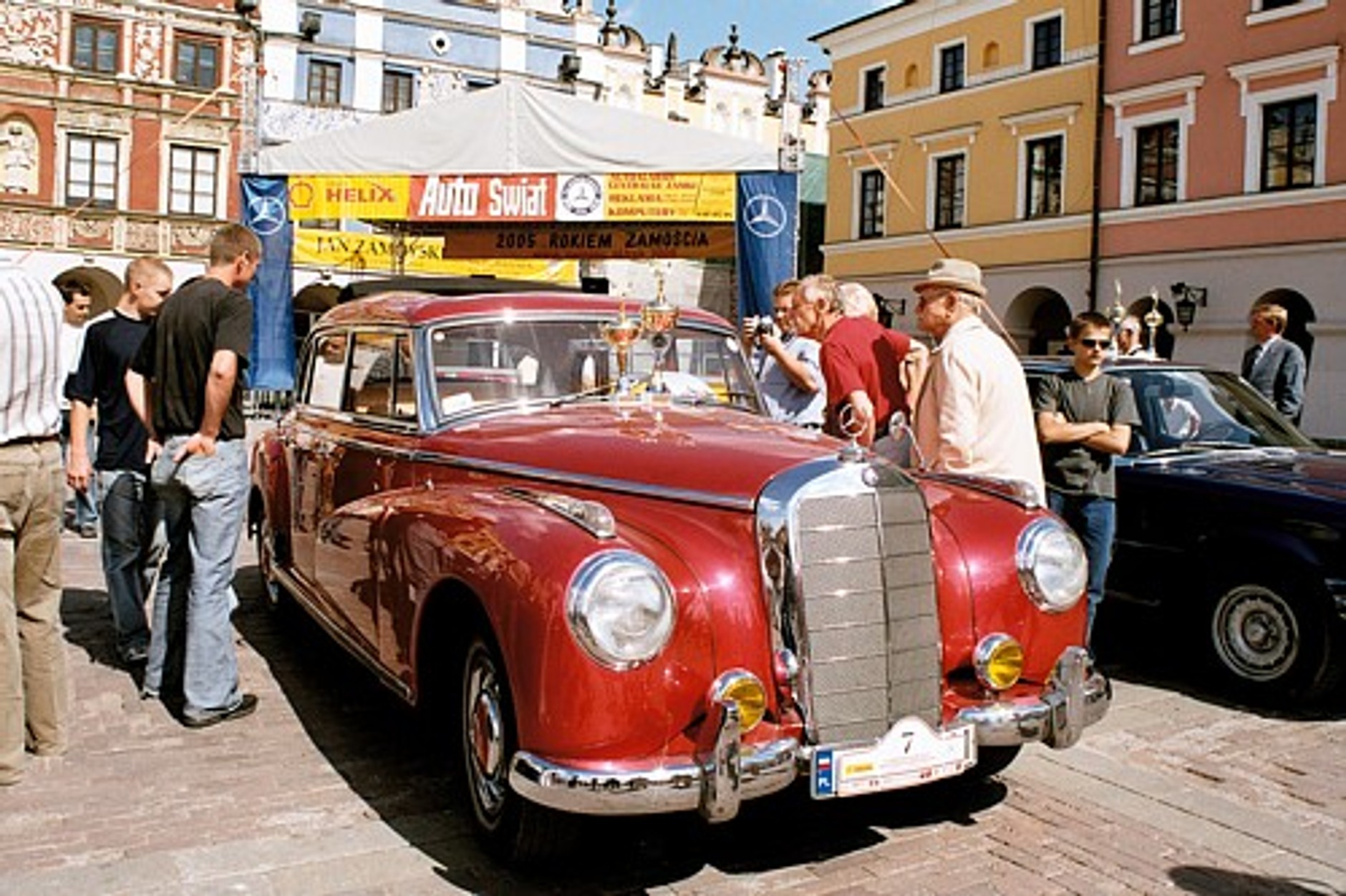 Zabytkowe Mercedesy w Zamościu