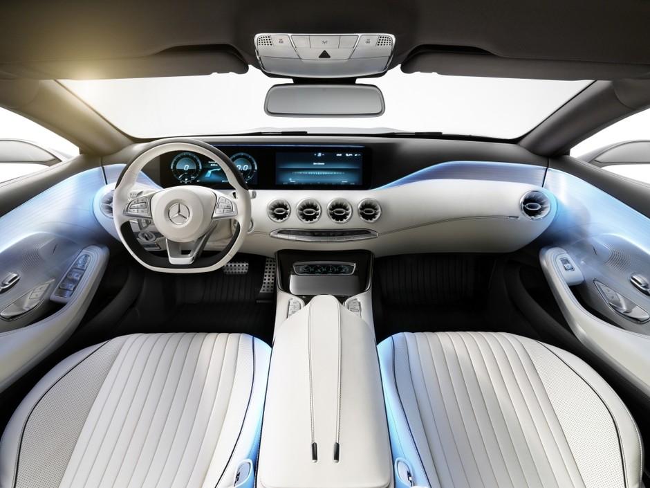 W koncepcyjnym coupe Mercedesa klasy S Garmin zainstalował  system nawigacji nowej generacji.