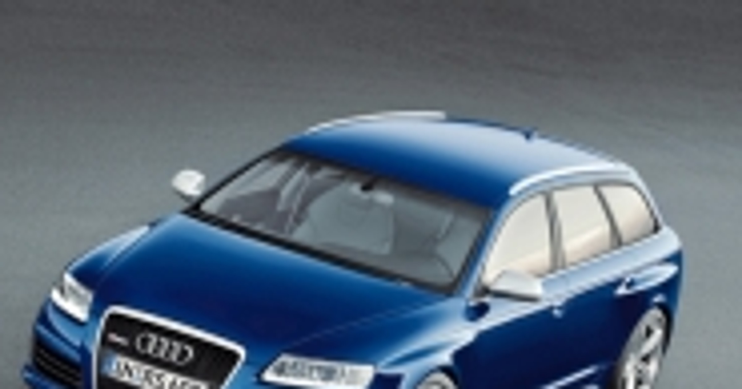 RS6 tylko w wersji Avant