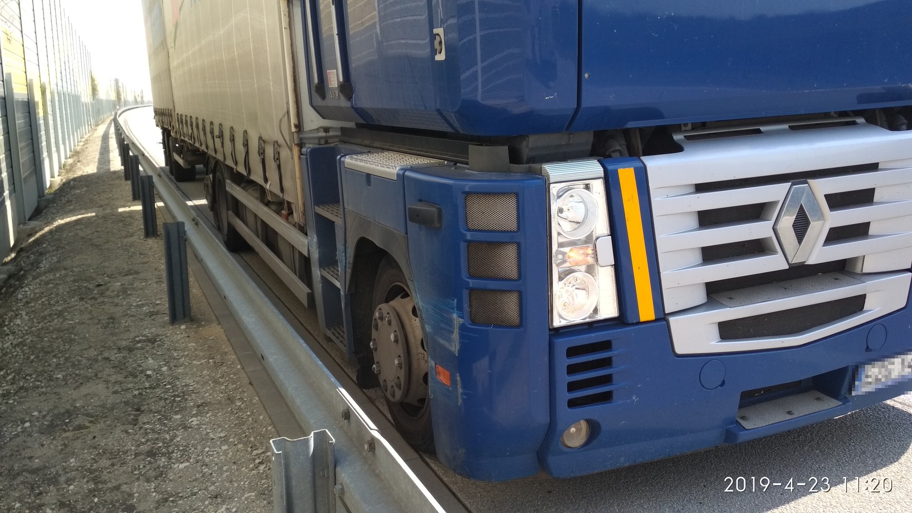 Pijany kierowca ciężarówki