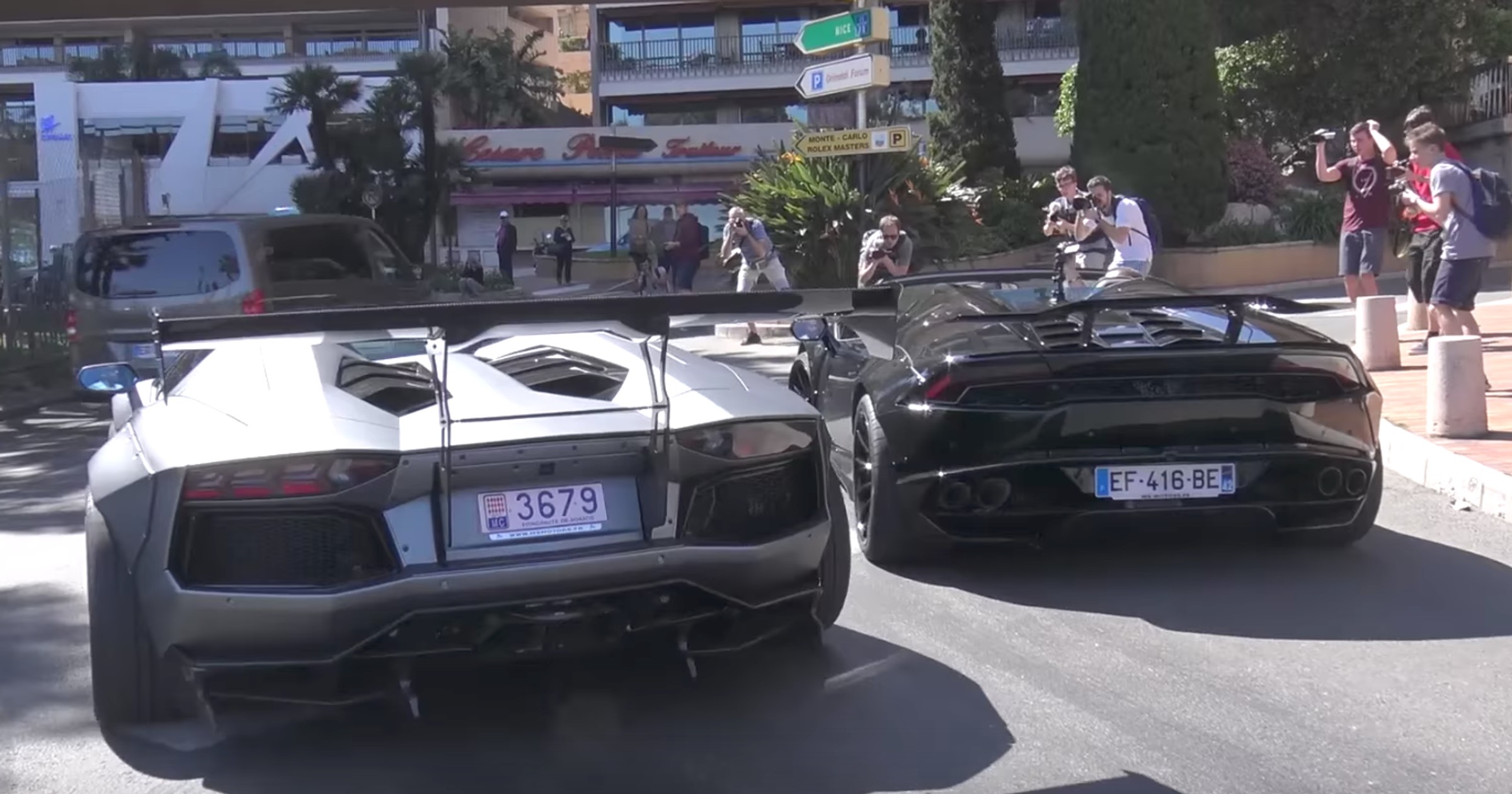 2 x Lamborghini Liberty Walk w Monako