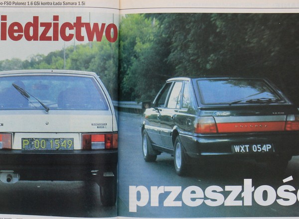 Z archiwum „Auto Świata" - FSO Polonez kontra Łada Samara