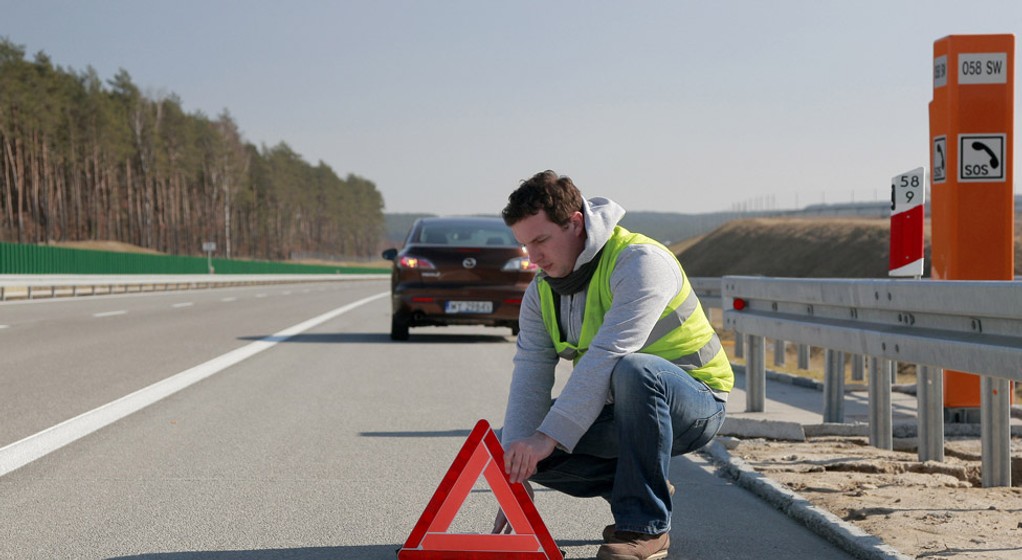Co robić podczas awarii na autostradzie
