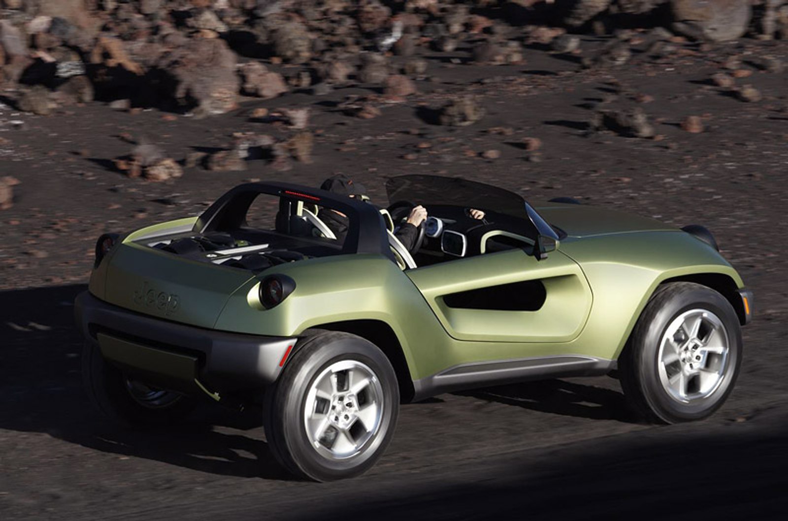 Detroit 2008: Jeep Renegade Concept – minimalistyczny roadster do terenu