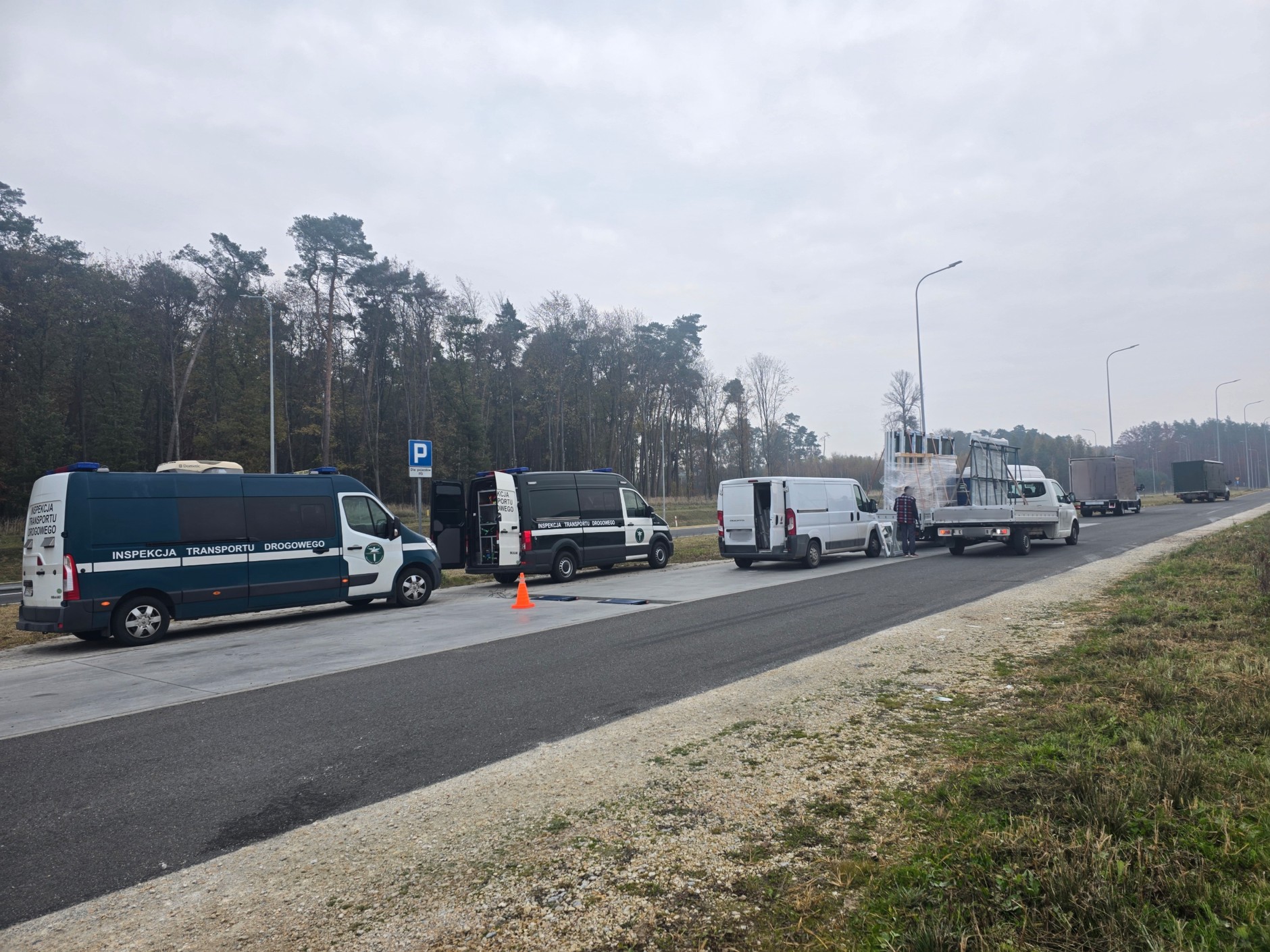 Kontrola ITD wykazała znaczne przekroczenie masy przewożonego towaru