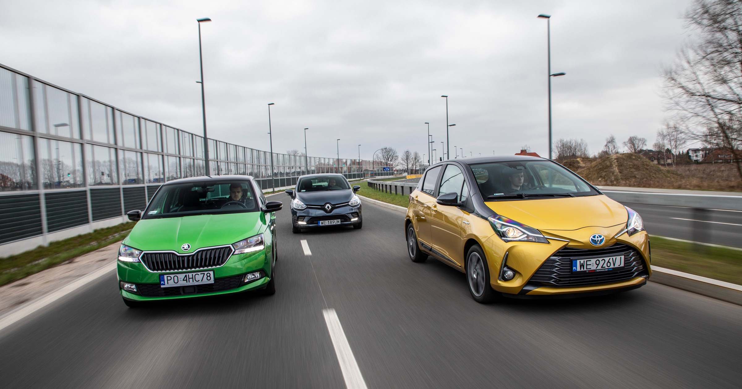 Hity sprzedaży segmentu B: Fabia, Yaris, Clio