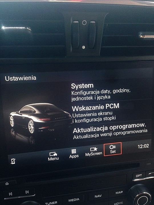 Polskie menu w nowym Porsche 911