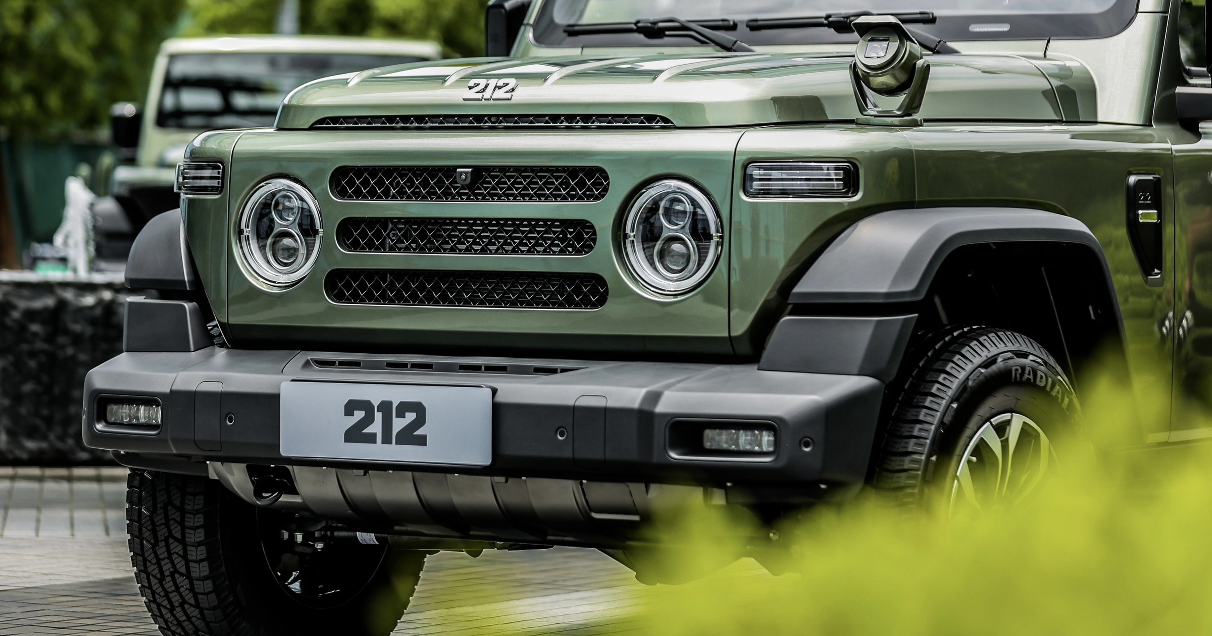 Chińskie auto terenowe 212 T01 firmy BAW