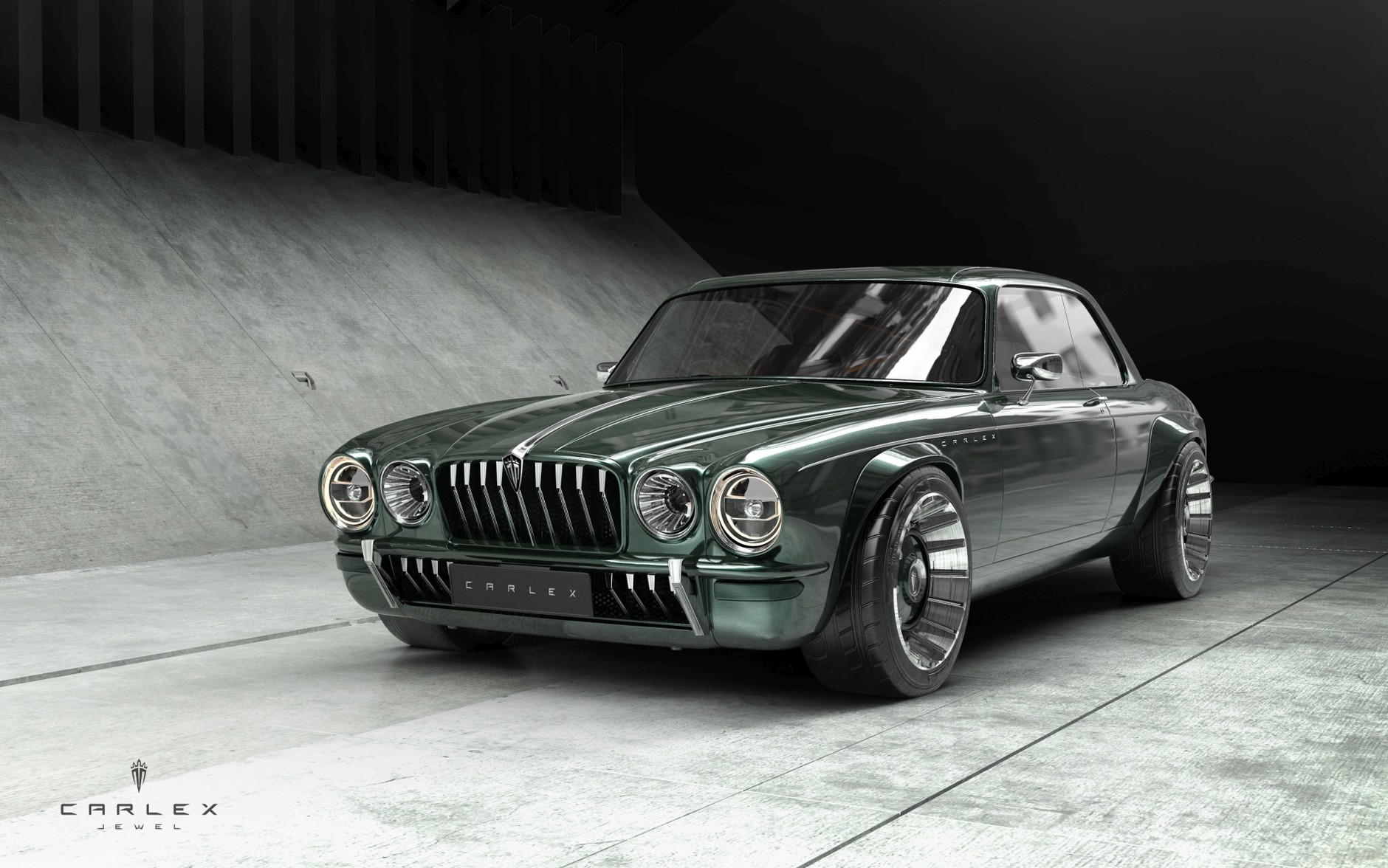 Jaguar XJ Coupe Carlex Design