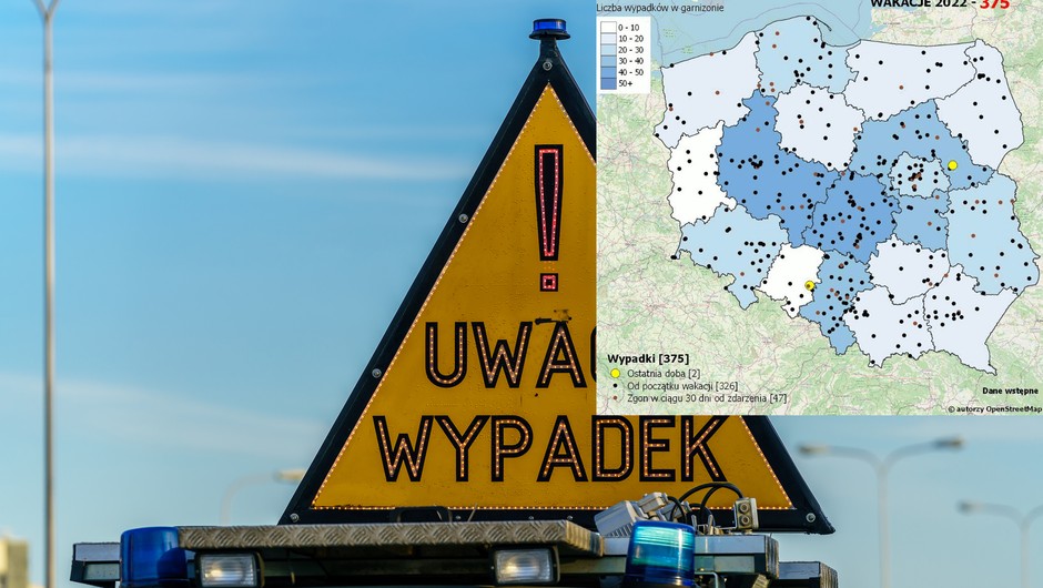 sklejka z mapką