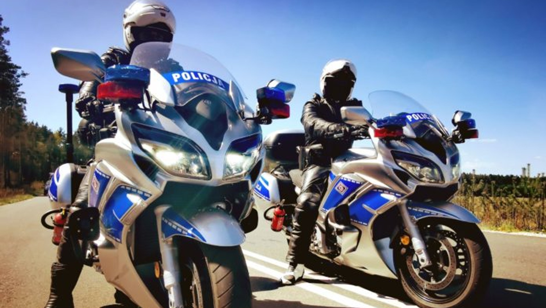 Motocykle szczecińskiej drogówki