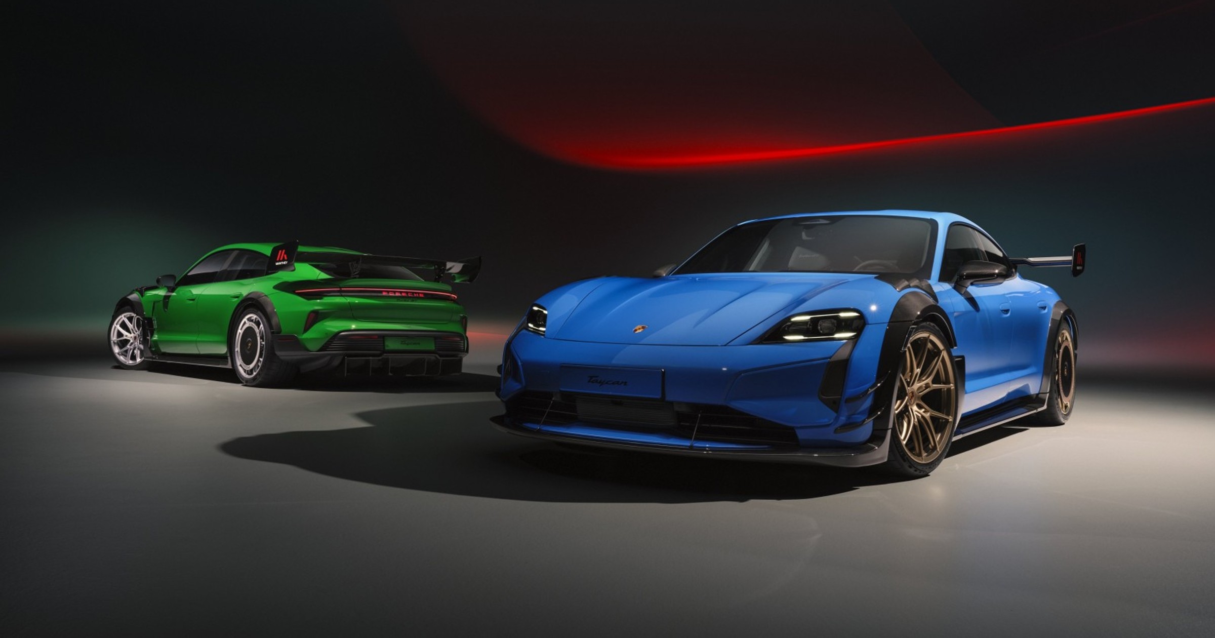 Porsche Taycan Turbo GT z zestawem Manthey Kit (2027)