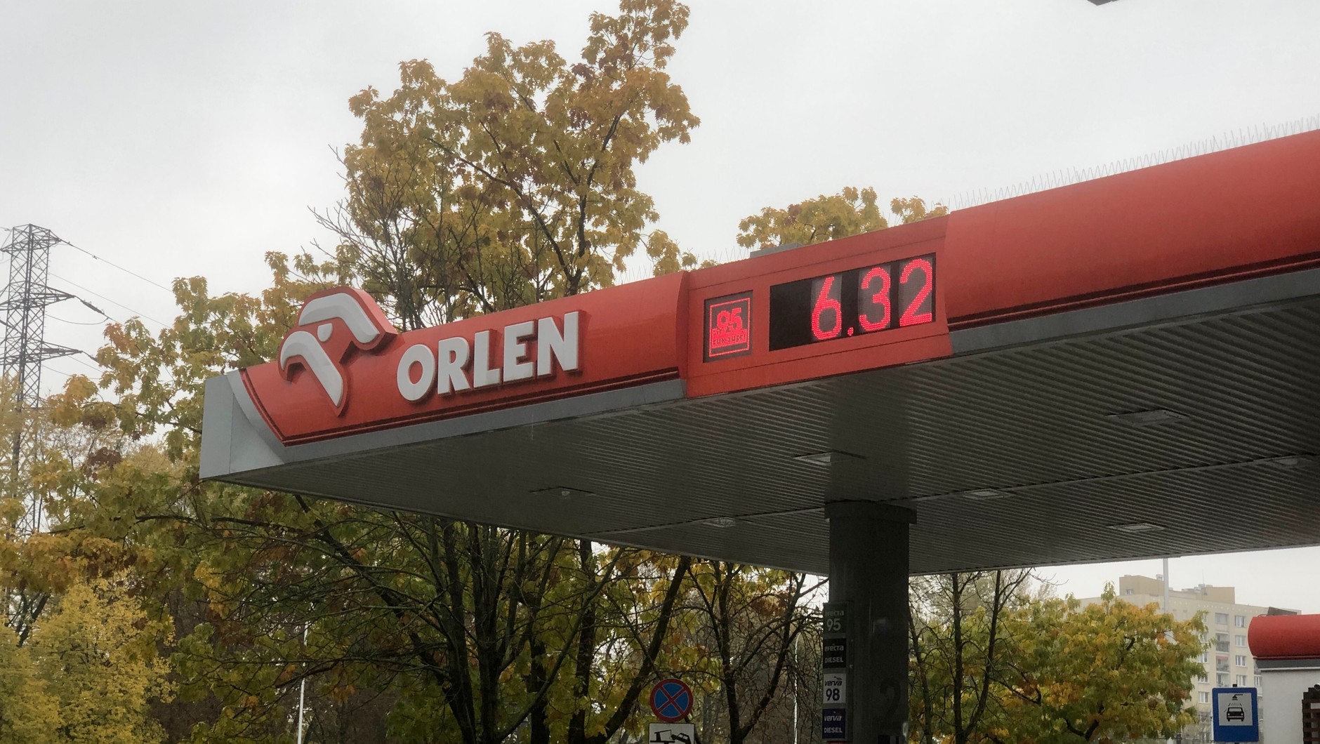 Ceny paliw na Orlenie w Warszawie, 26 października 2023 r.