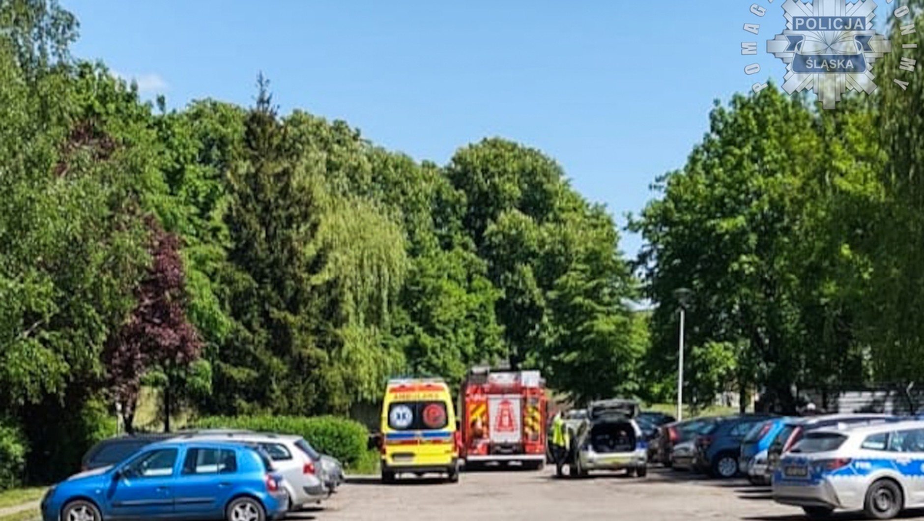 Miejsce, w którym doszło do śmiertelnego potrącenia
