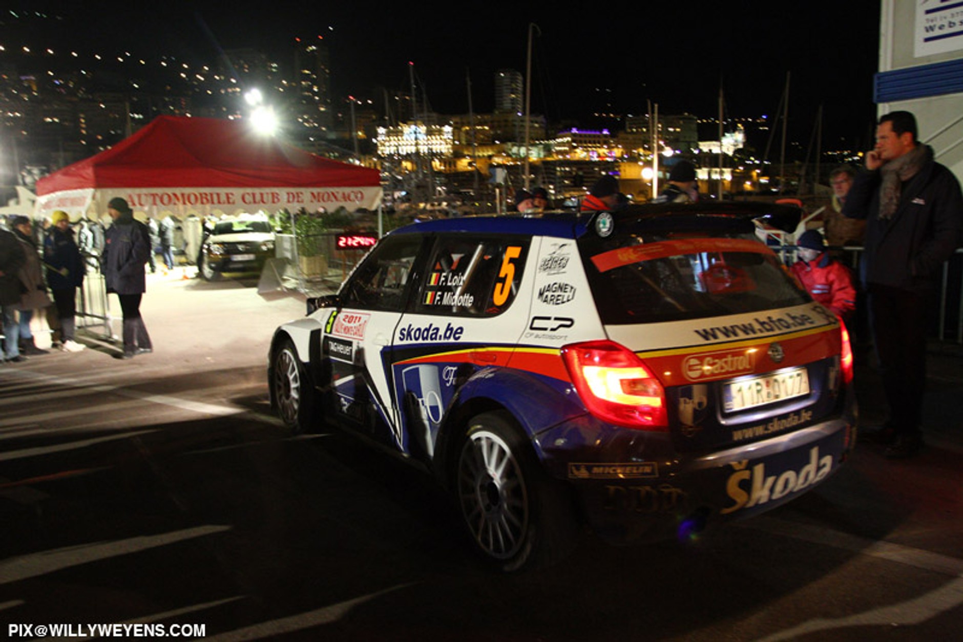Mistrz Polski wygrał Rajd Monte Carlo - fot. Willy Weyens