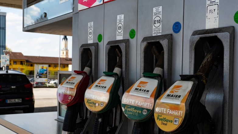 Stacja paliw w Niemczech