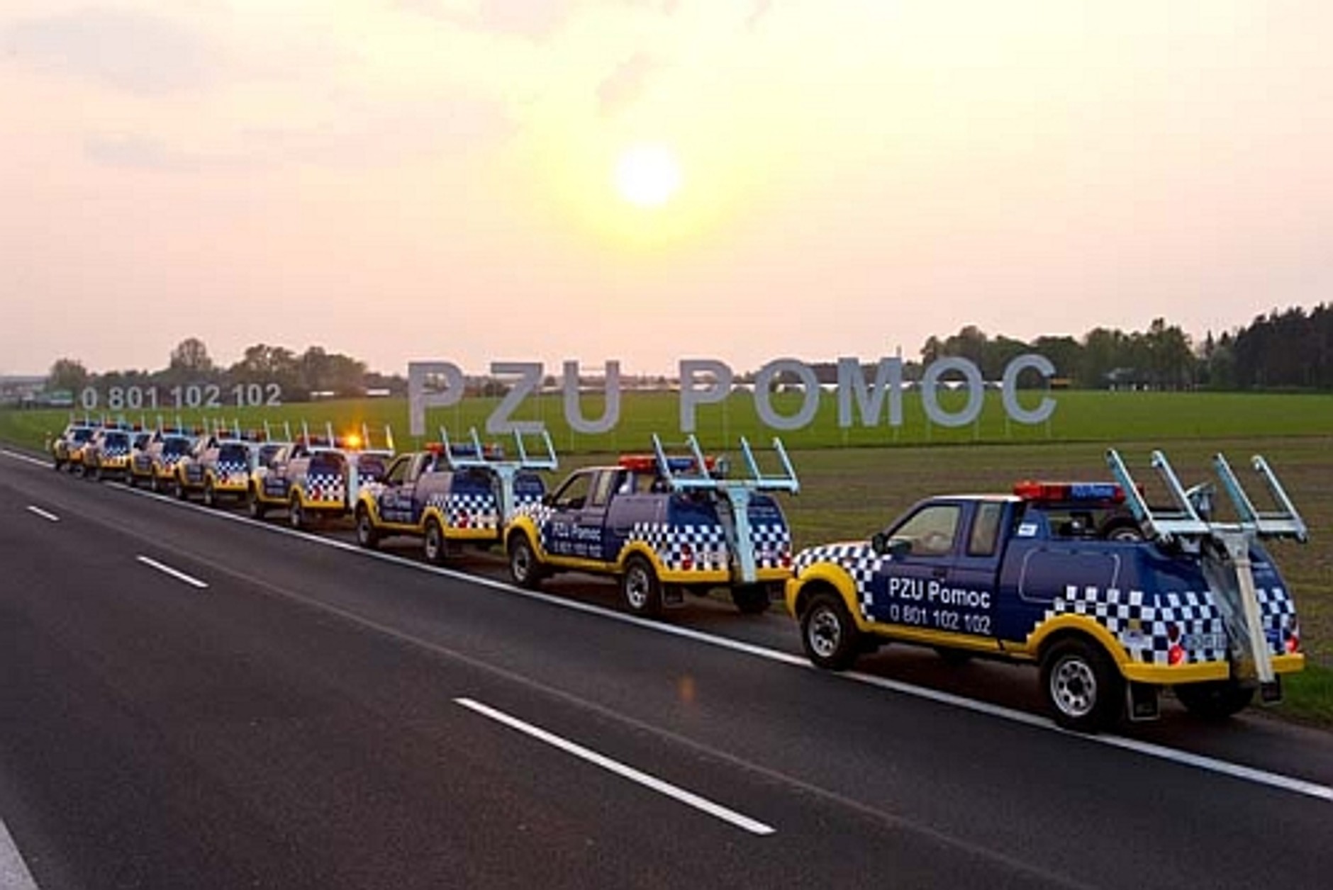 Flota PZU Auto Pomoc ruszyła w Polskę