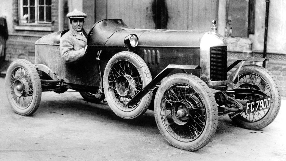 MG Old No. 1 (1925 r.; pierwsze wyczynowe MG; za kierownicą Cecil Kimber)