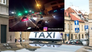Bójka kierowców Ubera i Free Now na jednej z ulic w Warszawie