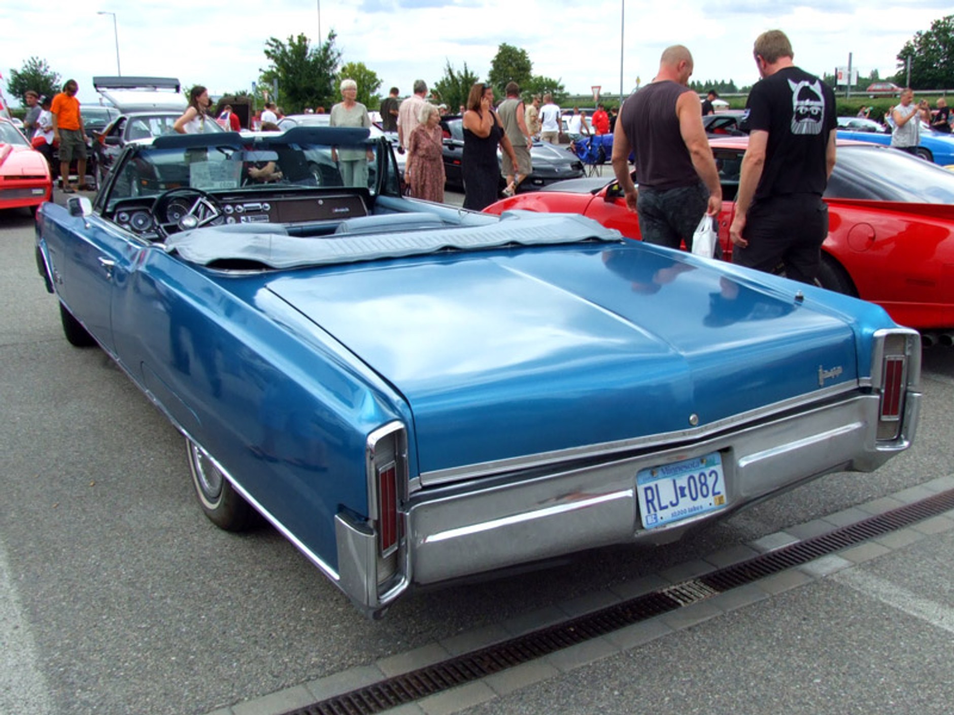 Zlot samochodów amerykańskich w Brnie (fotogaleria)