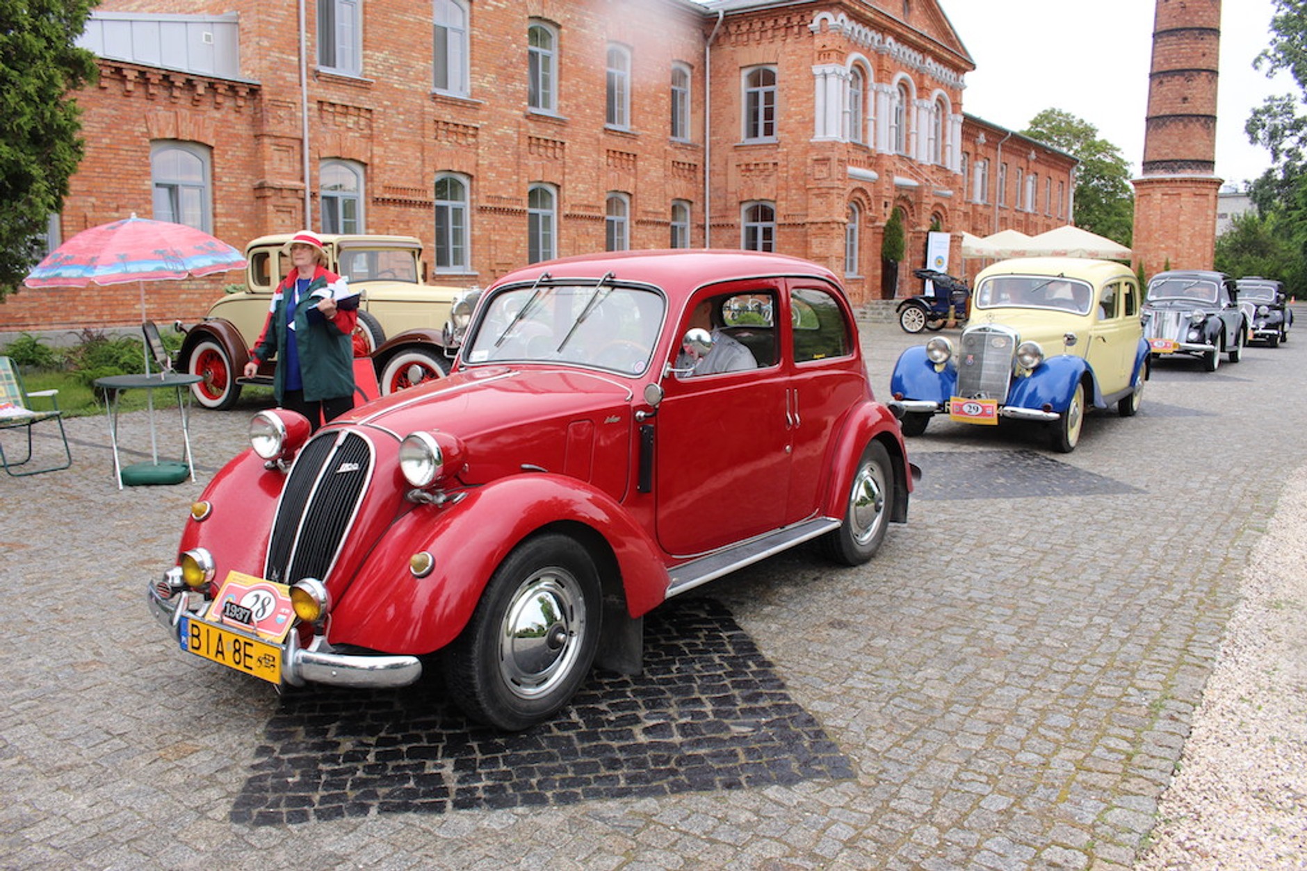 Rajd klasyków w Nowym Dworze