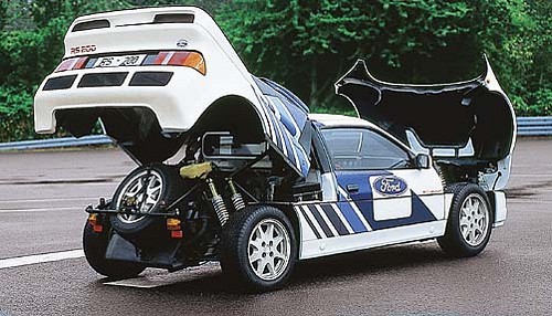 Ford RS 200 - Spóźniony konkurent