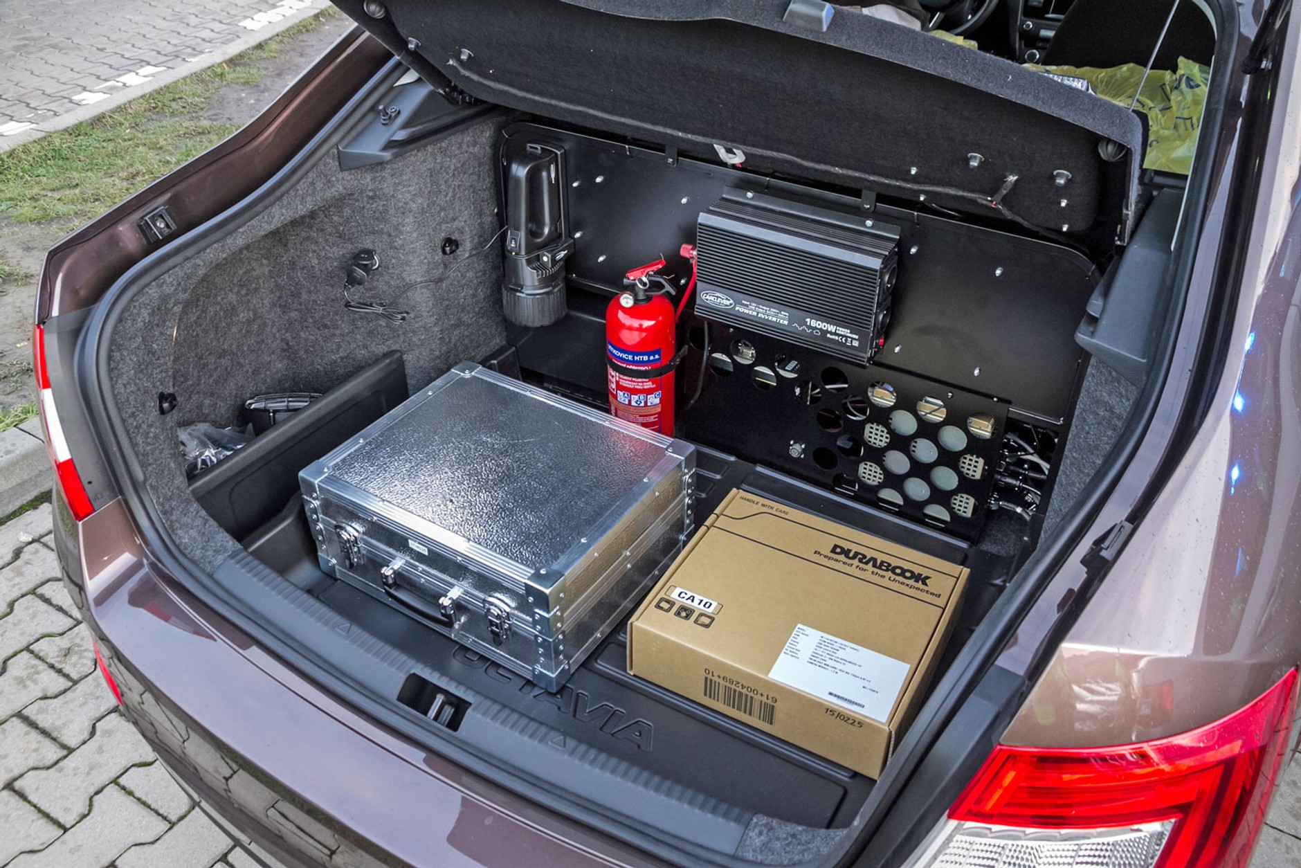 Skoda Octavia czeskiej policji