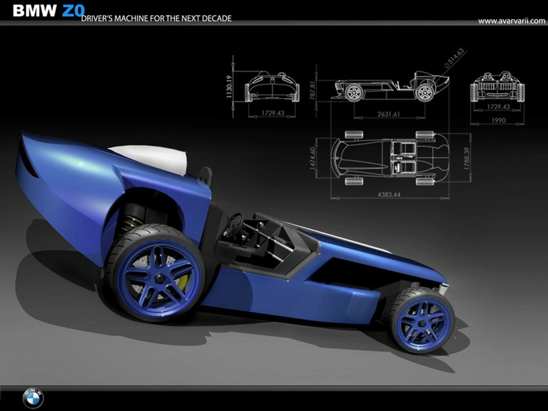 BMW Z0 – projekt wodorowego samochodu sportowego przyszłości