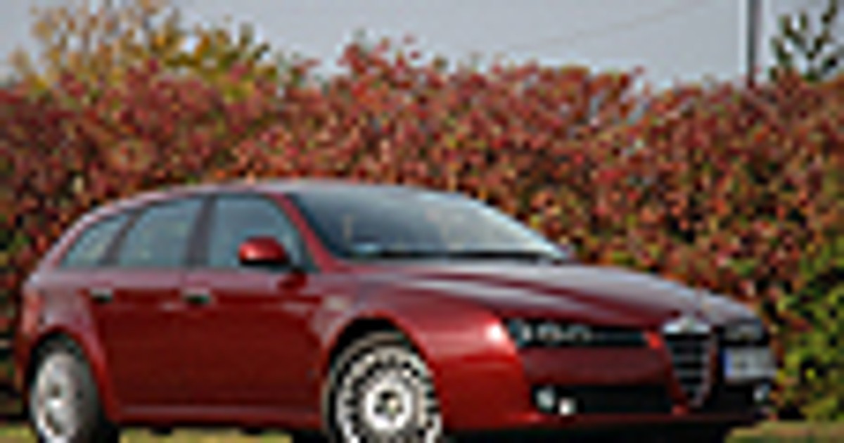 Alfa Romeo 159 - Do zadań specjalnych