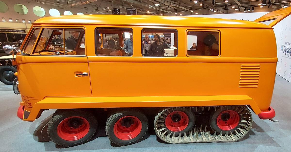 VW T1 na gąsienicach