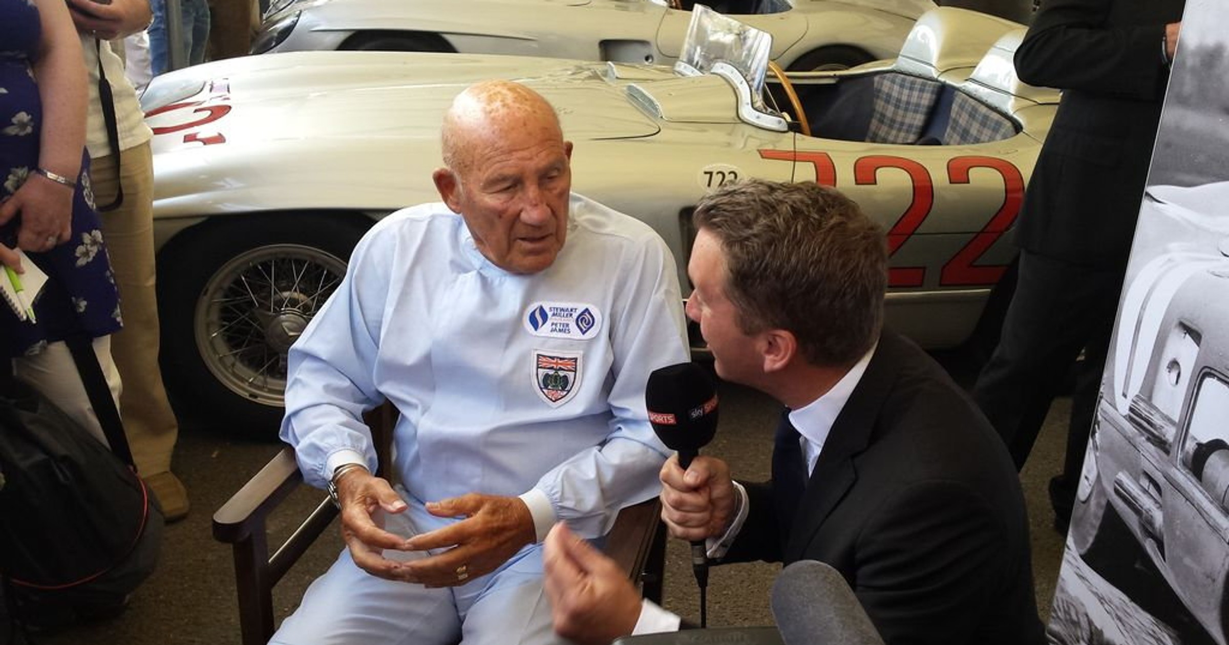 Stirling Moss w Goodwood