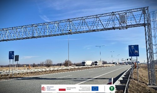 Nowy odcinkowy pomiar prędkości na autostradzie A2