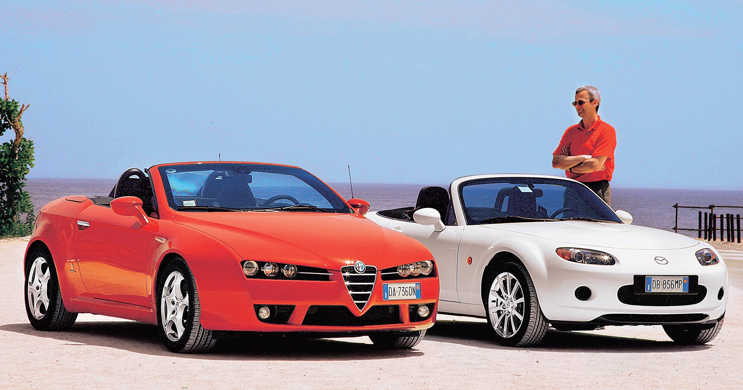 Alfa Romeo Spider kontra Mazda MX5