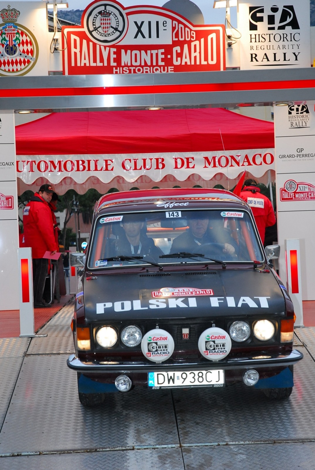 Castrol Rally Team - Polacy wystartują w Rajdzie Monte Carlo Fiatem 125p