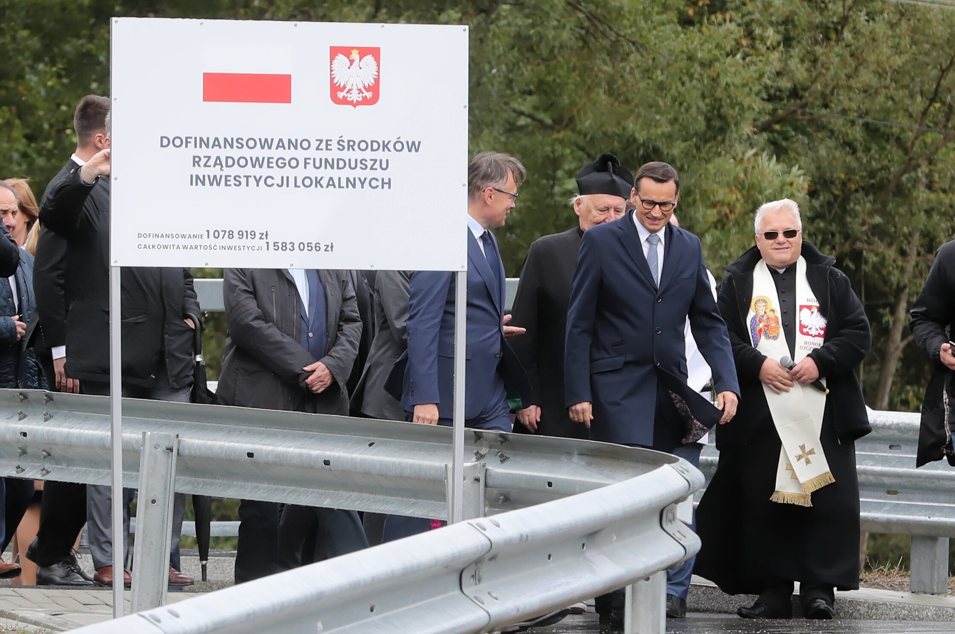 Szczawa, wizyta premiera Mateusza Morawieckiego