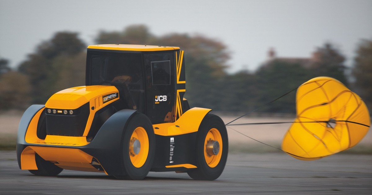 JCB Fastrac Two – najszybszy traktor świata