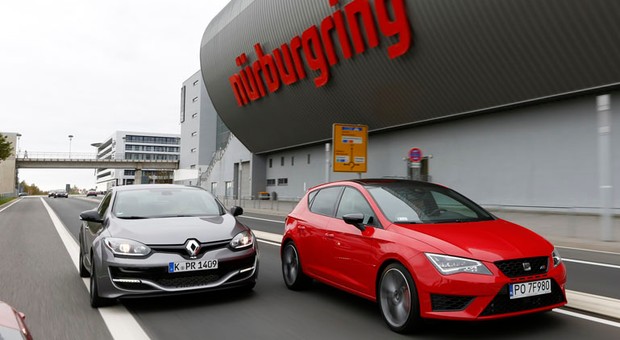 Seat Leon Cupra 280 kontra Renault Mégane R.S. 275 Trophy - Zemsta Cupry