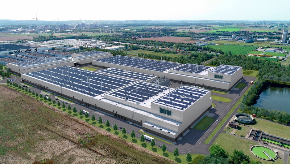 Fabryka ogniw Grupy Volkswagen - zdjęcie ilustracyjne