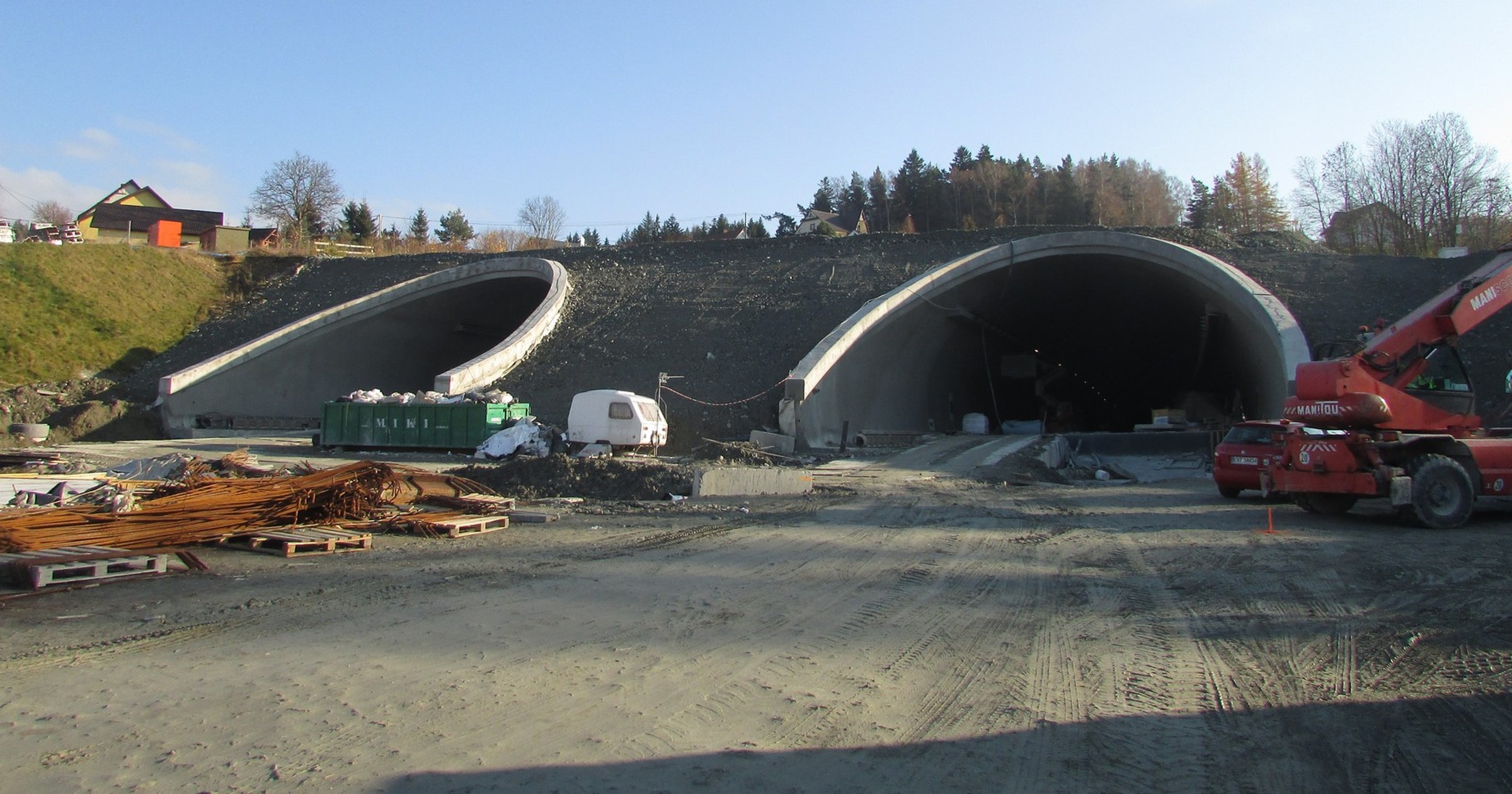 Tunel w ciagu drogi S7: Lubień - Rabka