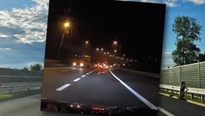 Przerażająca sytuacja na S1. Dwie ciężarówki jechały pod prąd [WIDEO]