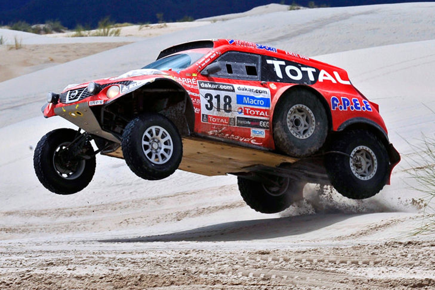 Efektowne ujęcia z Rajdu Dakar