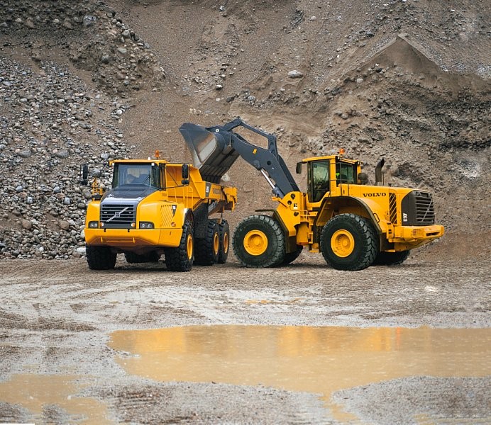 Maszyny budowlane Volvo